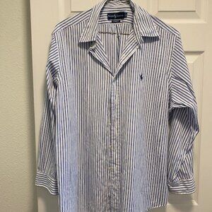 Men's Classic Fit Long Sleeve Dress Shirt  Size 16½  32/33